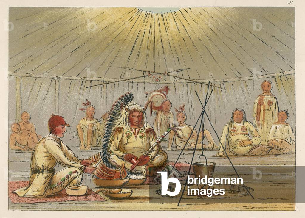GEORGE CATLIN/MANDANE