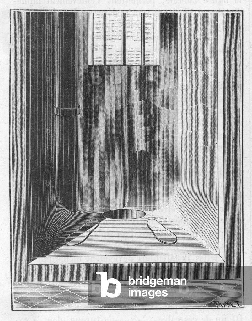 Image of Engraving depicting SIMPLE SQUATTER 1886