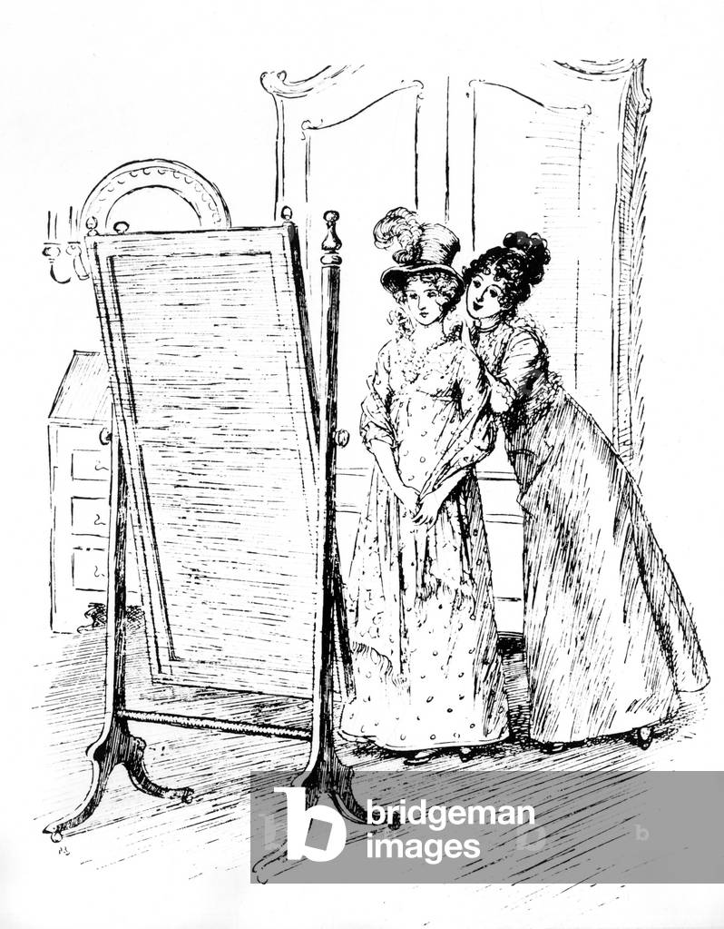 Bild von Druck "MANSFIELD PARK" 1897 von Hugh Thomson