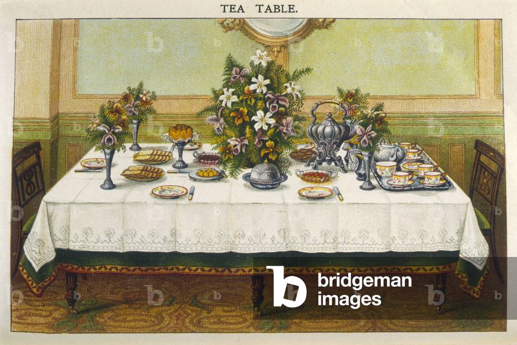 Image of Print depicting Table Setting 1905