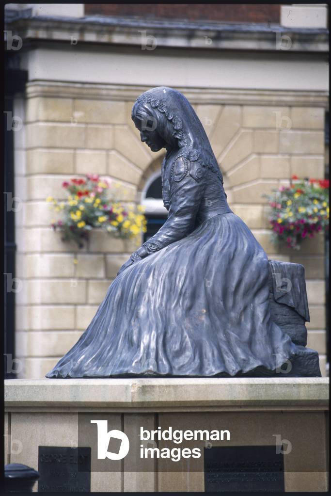 "GEORGE ELIOT STATUE" 1986 von John Letts