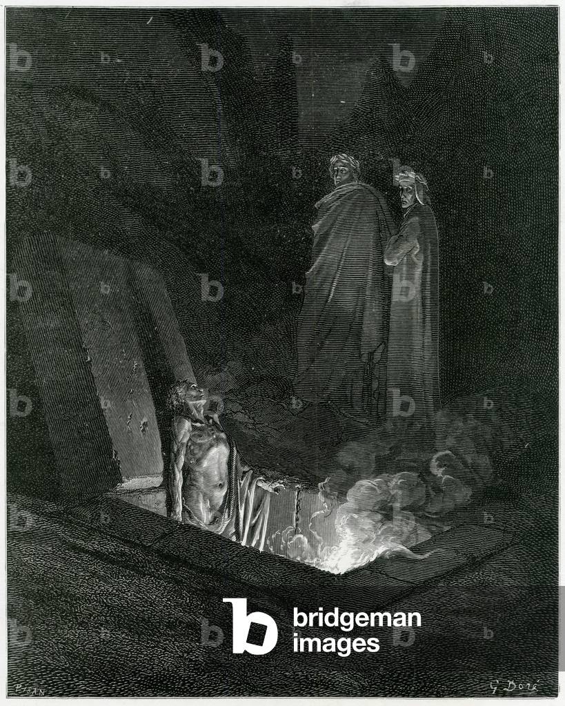 Immagine di Incisione "ARROSTI DI FARINATA" di Gustave Dore
