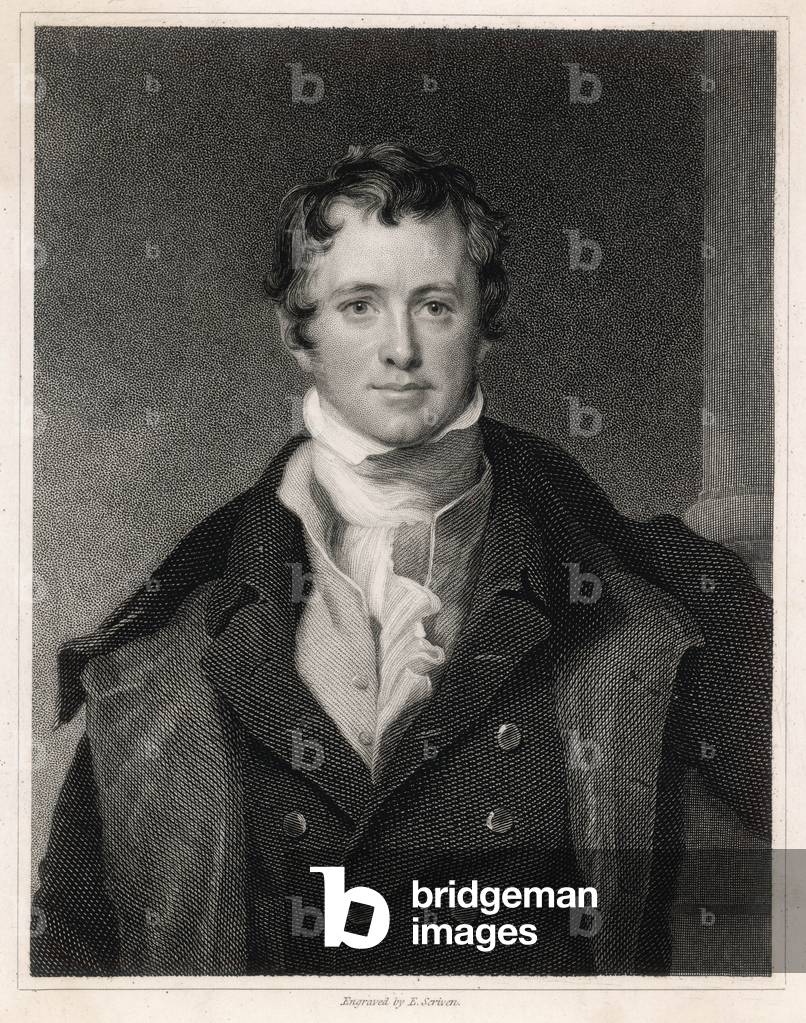 "Sir Humphry Davy" 1801 von Edward Scriven