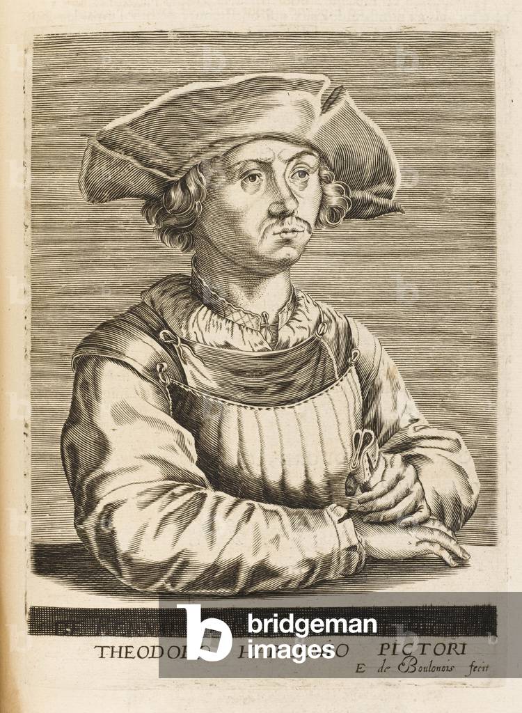 Bild von Gravur "DIRK BOUTS" von Edme de Boulonois