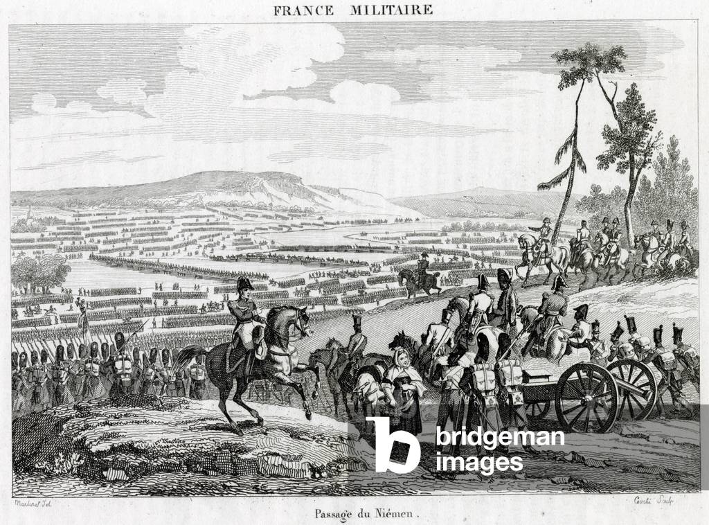 Immagine di Incisione "EVENTI/GUERRA/NAPOLEONICO" 1812 di Louis Francois Couche