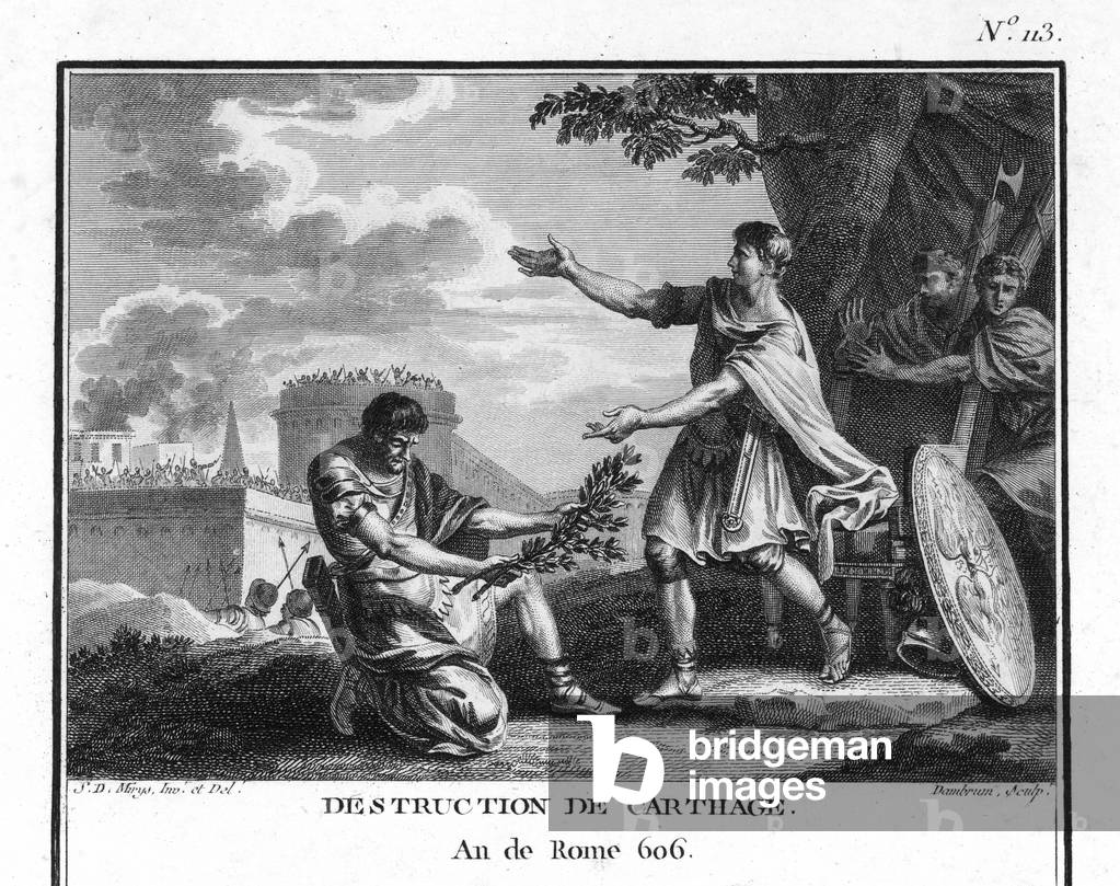 Bild von Gravur "PUNISCHER KRIEG" von Silvestre Mirys