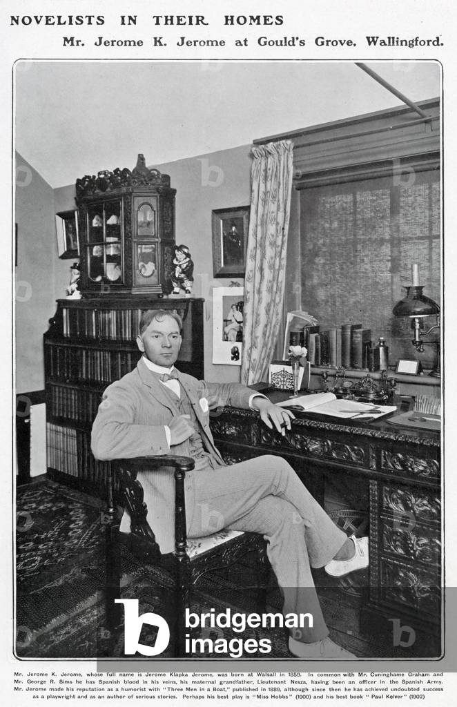 Image of Print depicting Jerome K. Jerome 1903 by T Archer