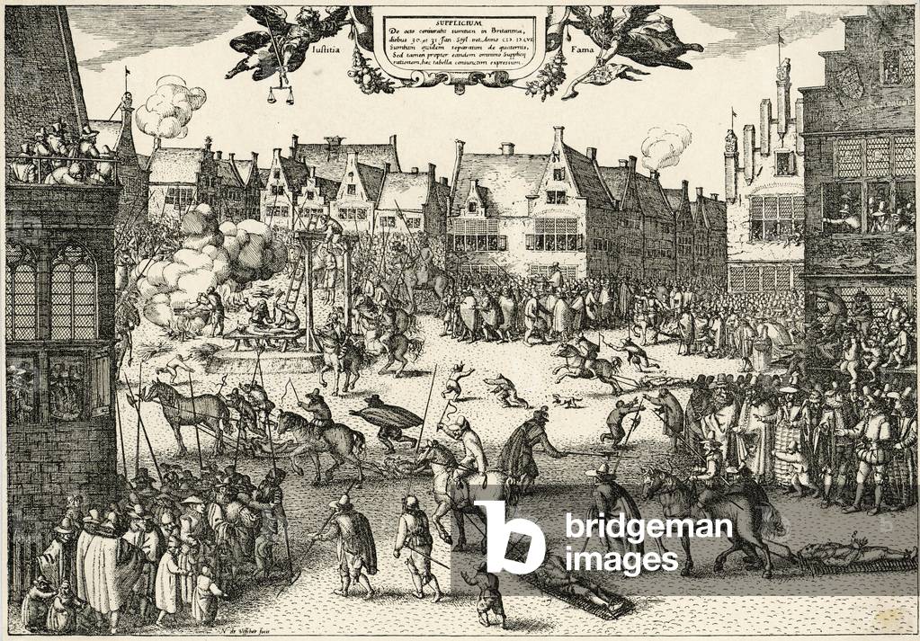 Verschwörer der Gunpowder Plot hinger