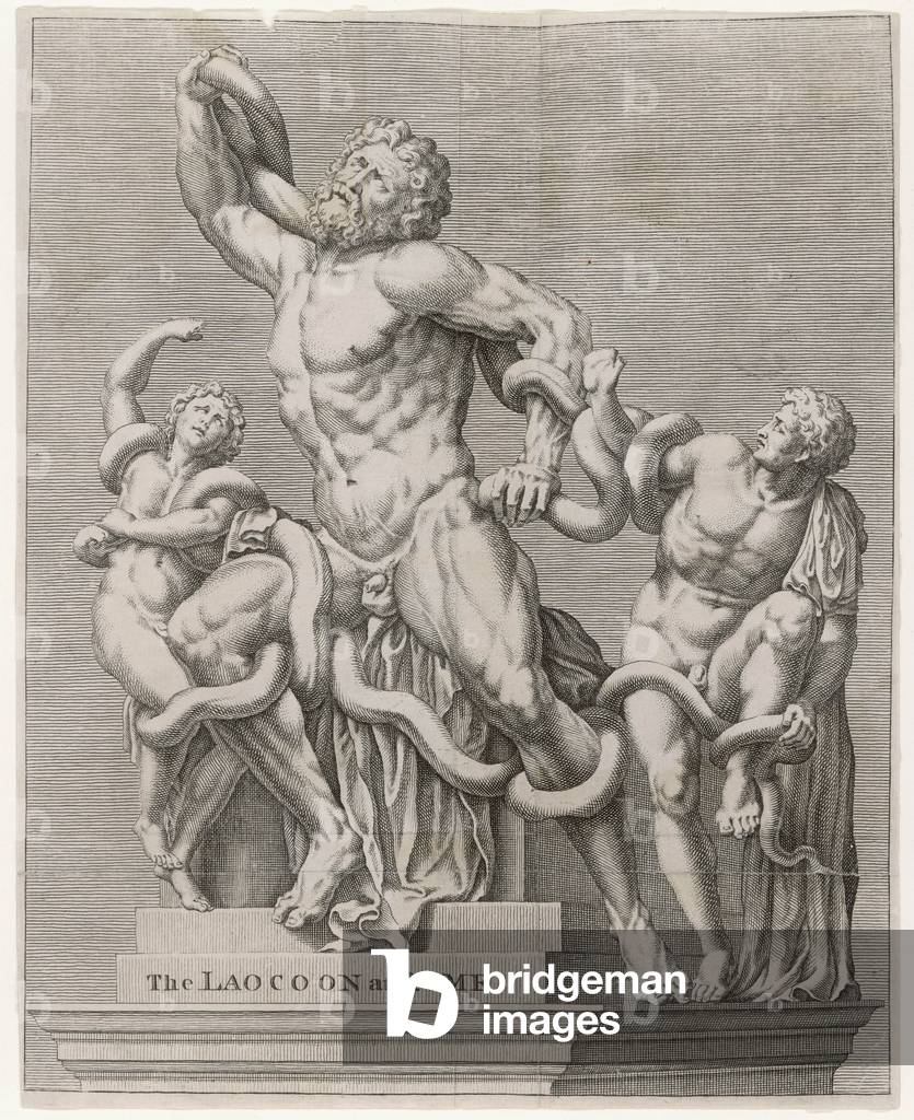 Image of Engraving depicting Laocoon 1801