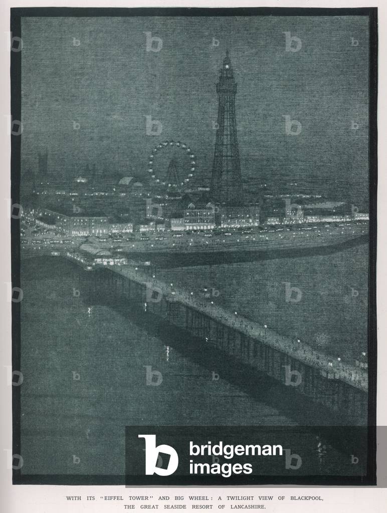 Image de Estampe représentant BLACKPOOL/TOUR/1925 1925 par Chesley Bonestell