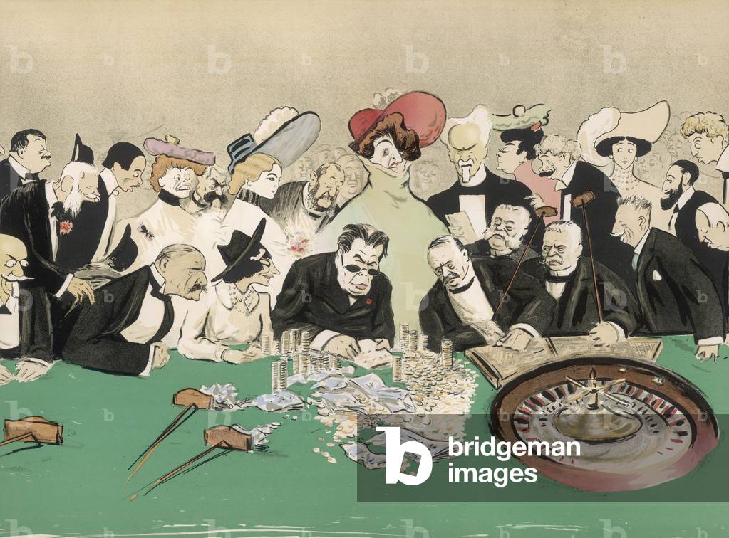 Image of Print depicting Monte Carlo Winner 1910 by Sem
