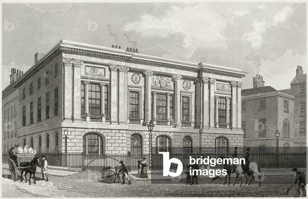 Image of Engraving depicting TRINITY HOUSE 1827