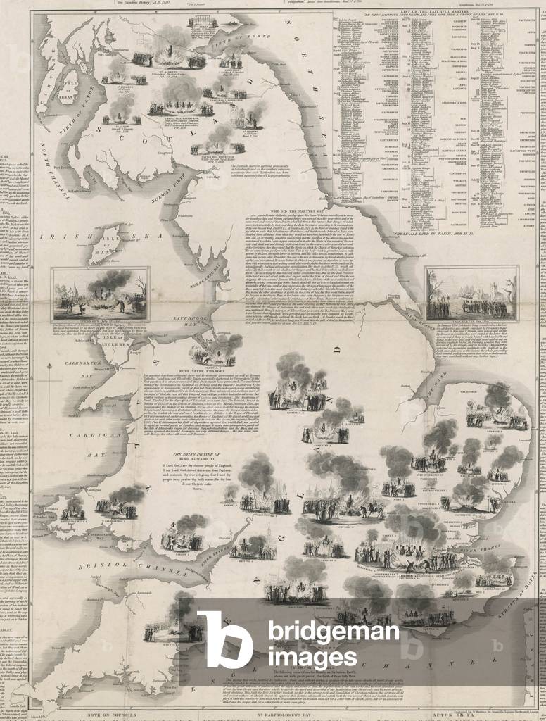 Immagine di Incisione "PROTESTANTI PERSEGUITATI" 1501