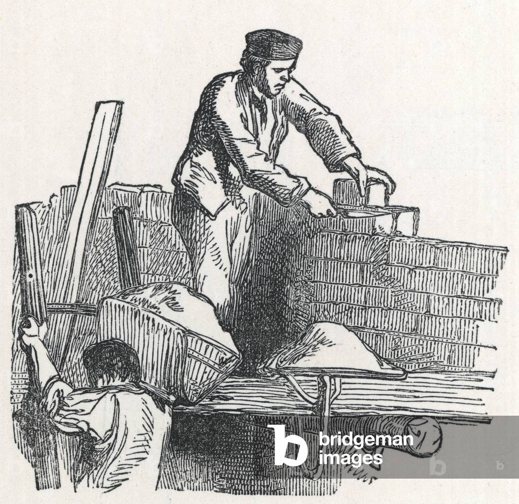 Immagine di Stampa "IL MURATORE" 1866