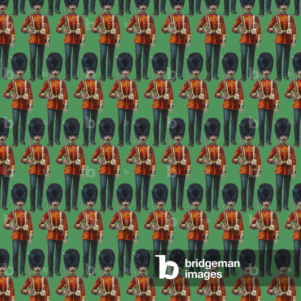 Image of Print depicting Repeating Pattern - guardsmen 1801