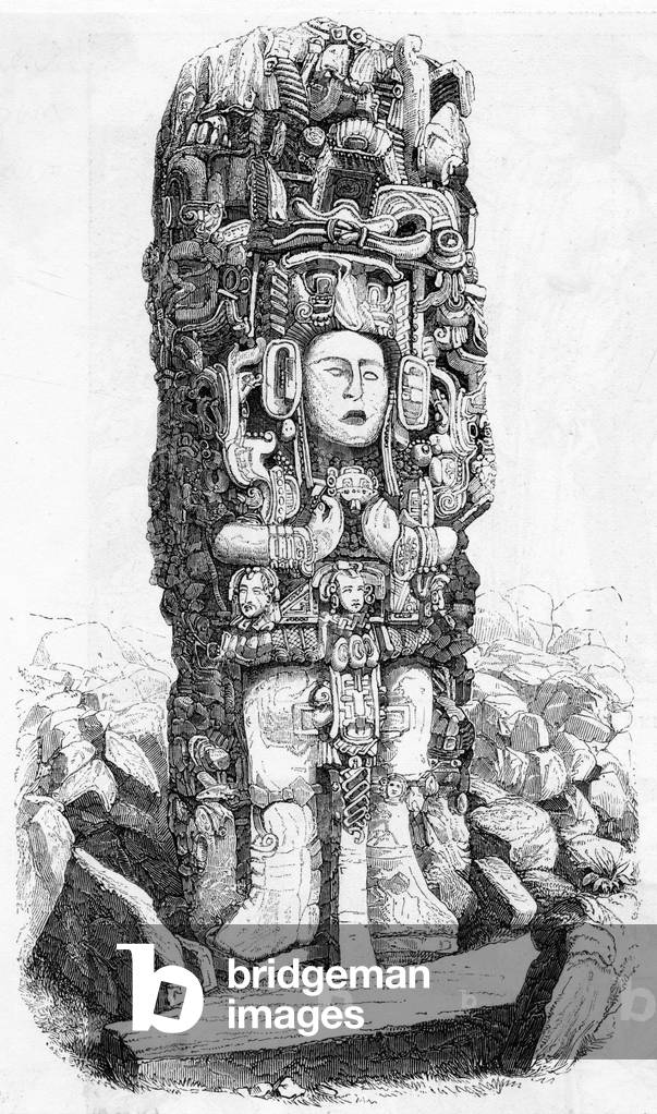 Immagine di Incisione "COPAN HONDURAS" 1850