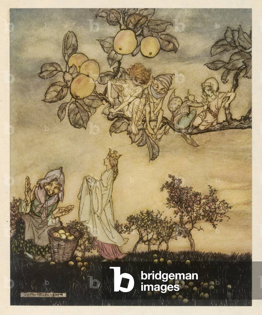 Le fate raccolgono le mele