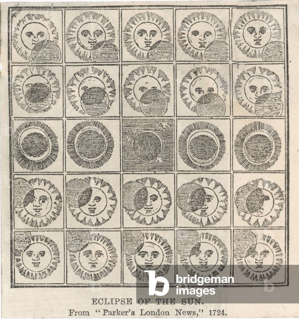 SONNENFINSTERNIS 1724