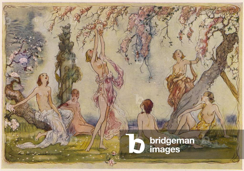 Image of Print depicting Blossoms 1933 by Alistair K. MacDonald