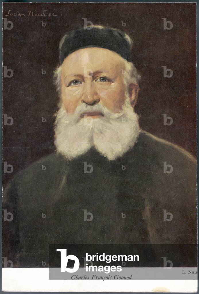 Image of Print depicting CHARLES GOUNOD by Ludwig Nauer