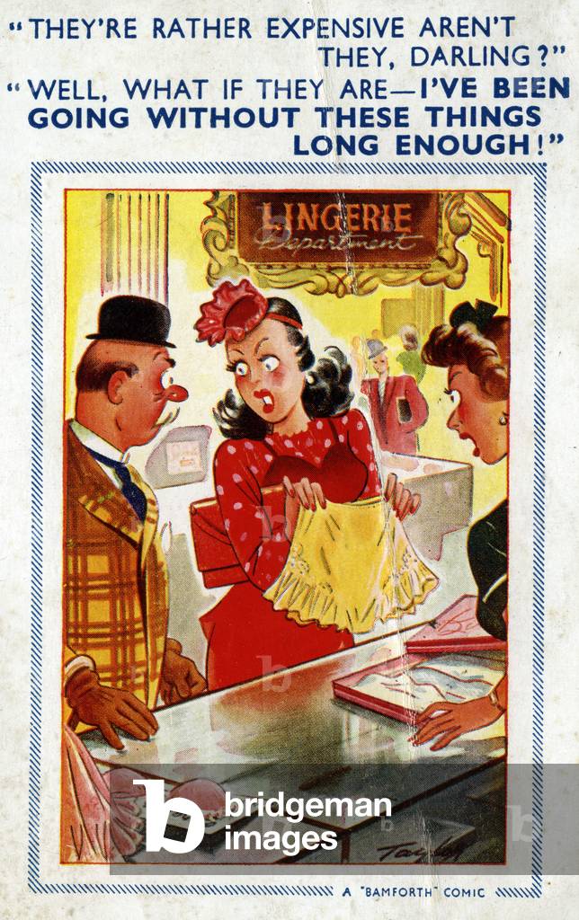 Bamforth Comic Postcard