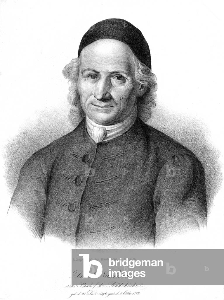 David Nitschmann, Lithographie