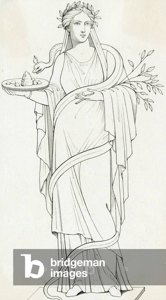 Image de Gravure représentant HYGEIA par William Gell