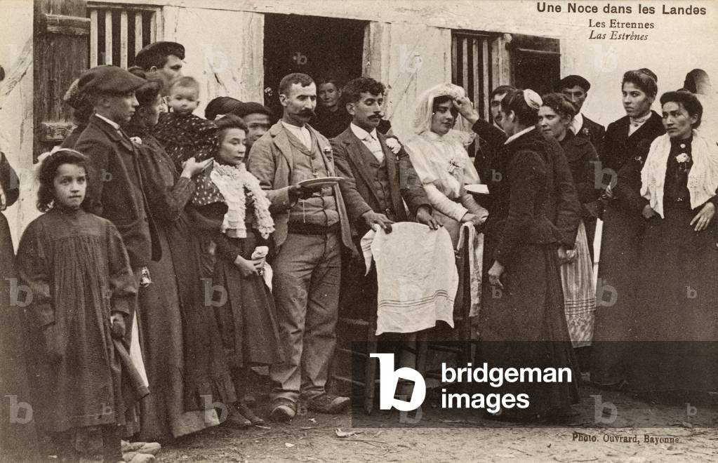 Image of Print depicting French Basque wedding 1