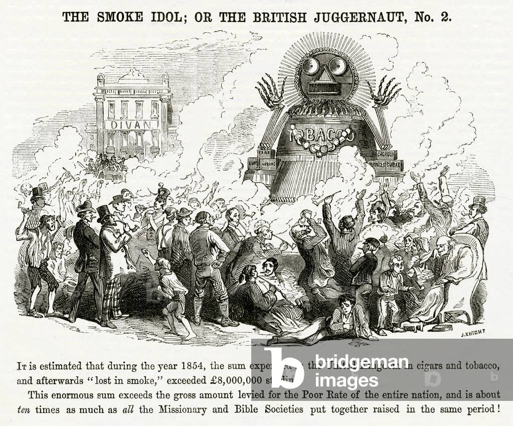 Image of Engraving depicting 2ND BRITISH JUGGERNAUT 1855 by J. Knight