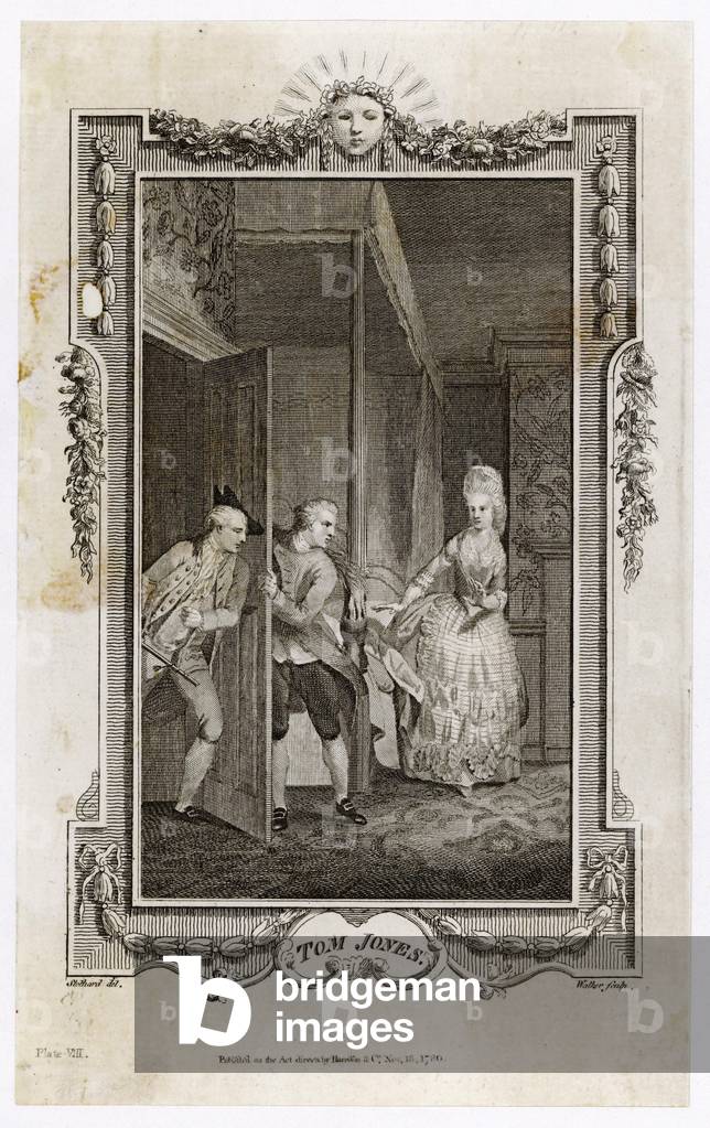 Immagine di Incisione "HENRY FIELDING/TOM JONES" 1749 di Thomas Stothard