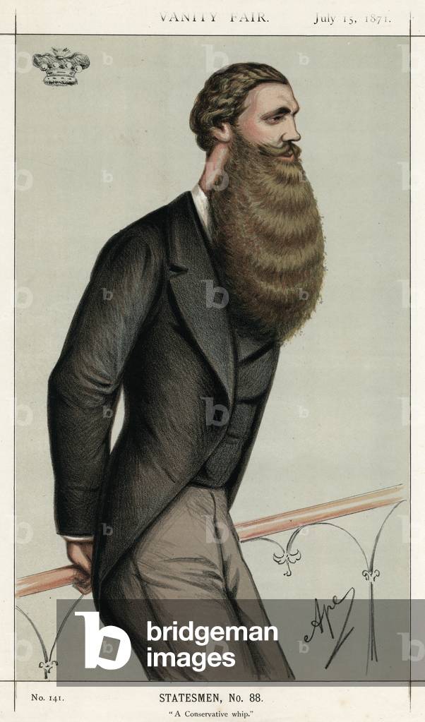 Image de Estampe représentant Edward Bootle-Wilbraham 1871 par Carlo Pellegrini
