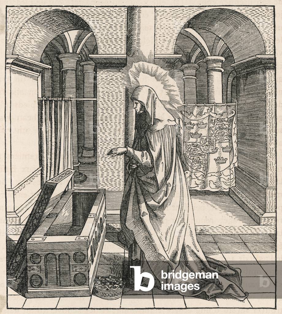 Bild von Gravur "ETHELDREDA/BETEN" 1801