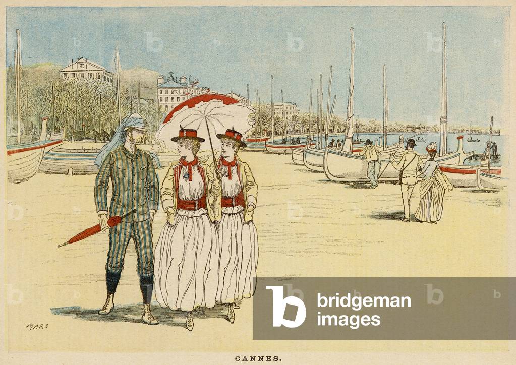 Front de mer de Cannes 1893