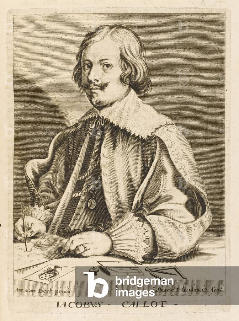 Immagine di Incisione "CALLOT" 1682 di Edme de Boulonois