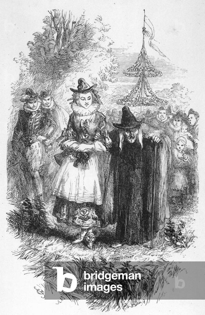 Image of Print depicting LANCASHIRE WITCHES 1612 by John Gilbert