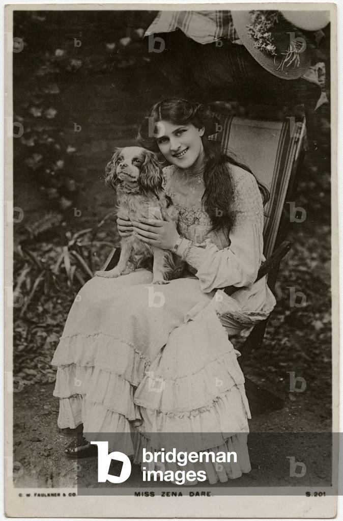 Image de Estampe représentant Zena Dare 1906