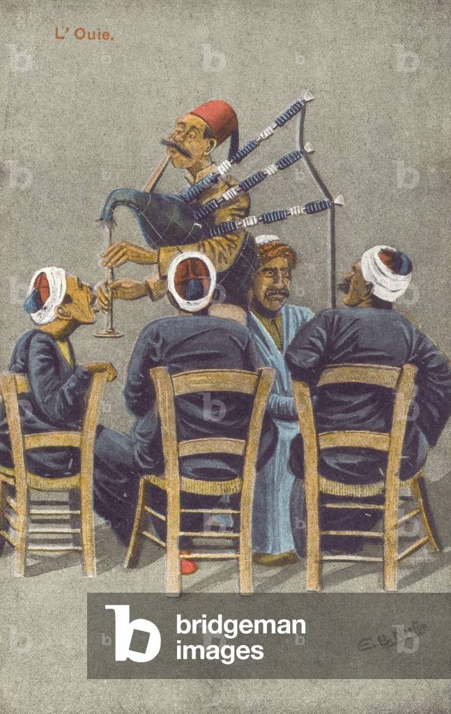 Bild von Druck "Eine Anhörung" 1916