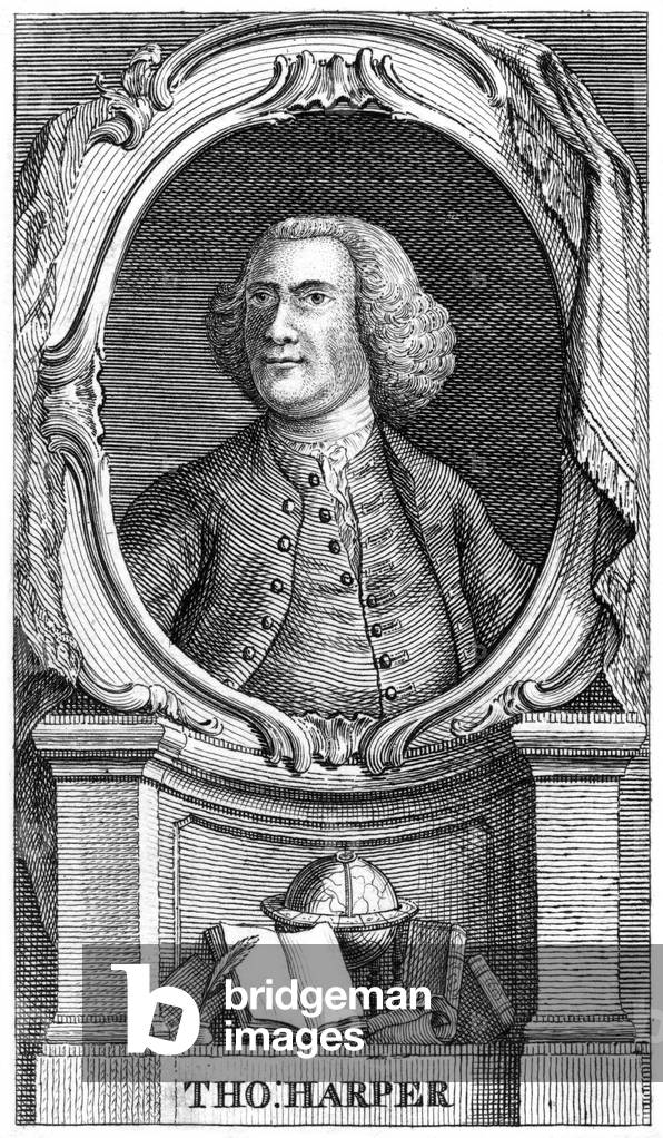 Image of Engraving depicting THOMAS HARPER 1765
