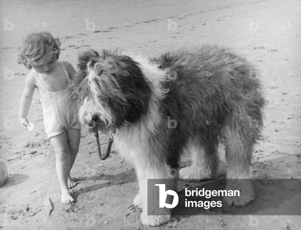 Immagine di Fotografia "AMICI SULLA SPIAGGIA" 1950 di Barnaby's Studios Ltd