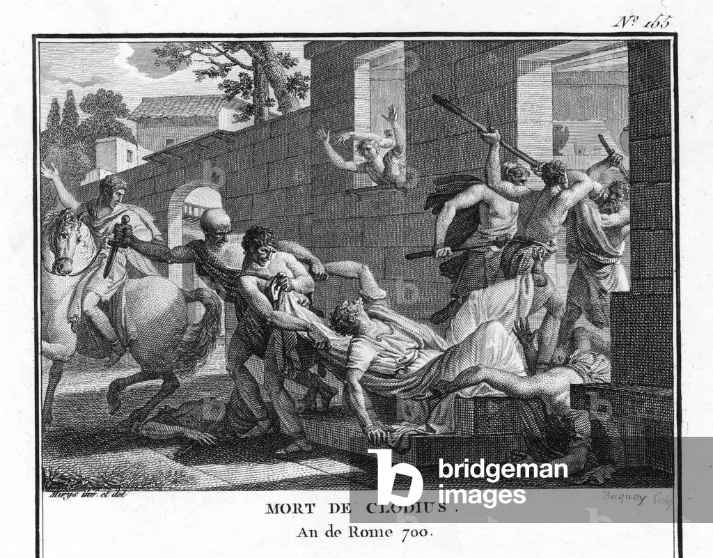 CLODIUS ASSASSINATED