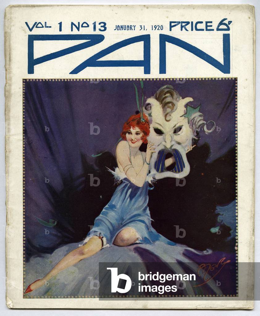 Image of Print depicting PAN COVER 1920 1920 by Herbert Pizer