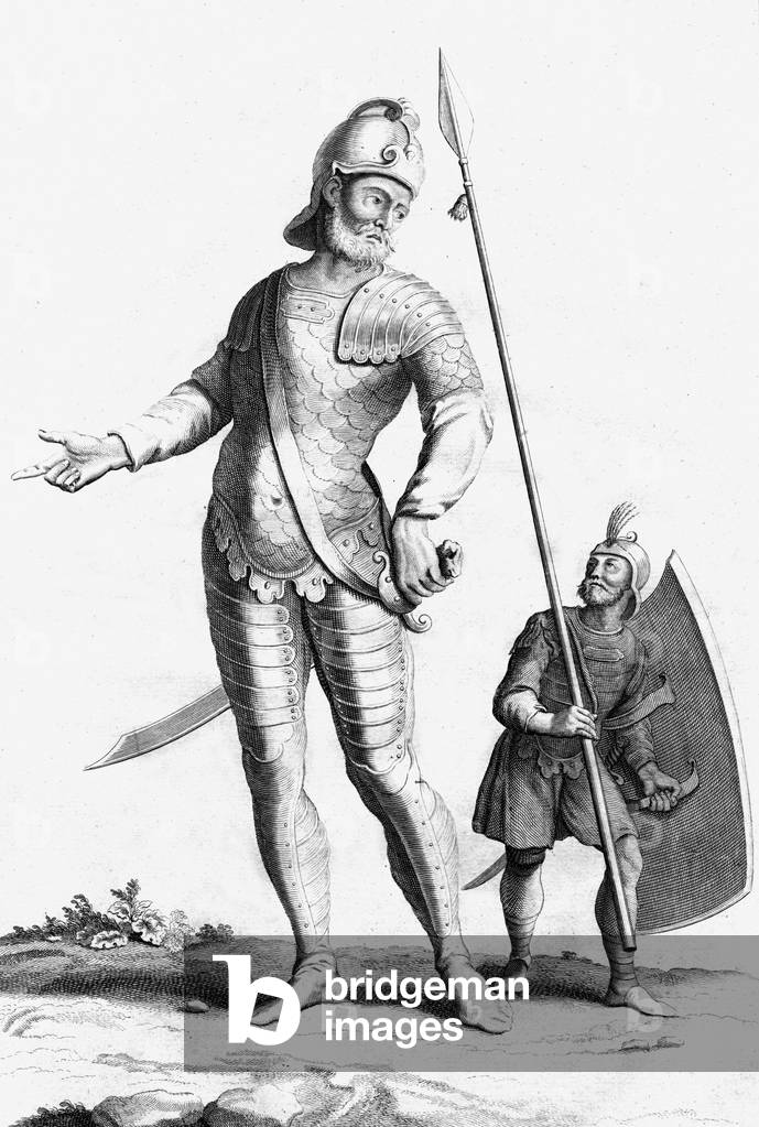 Image of Engraving depicting GOLIATH 1732