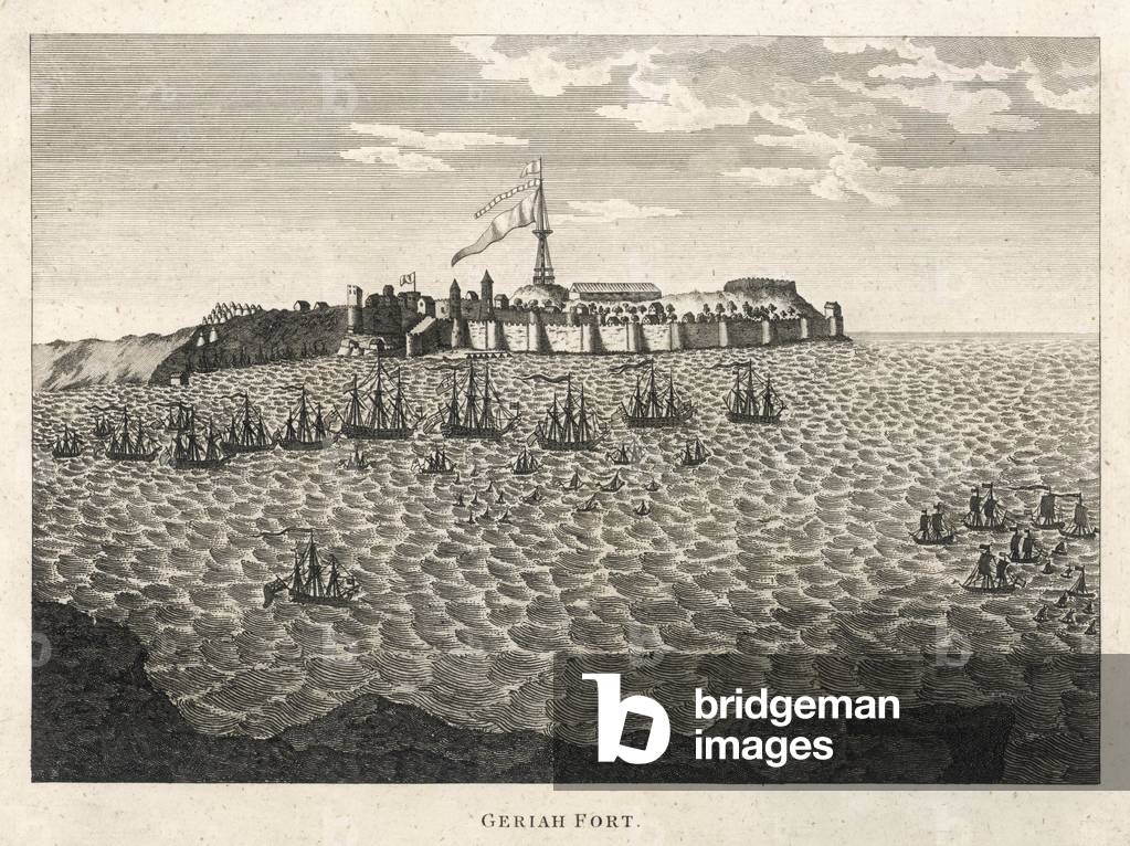 Image of Engraving depicting ATTACK ON GERIAH 1801