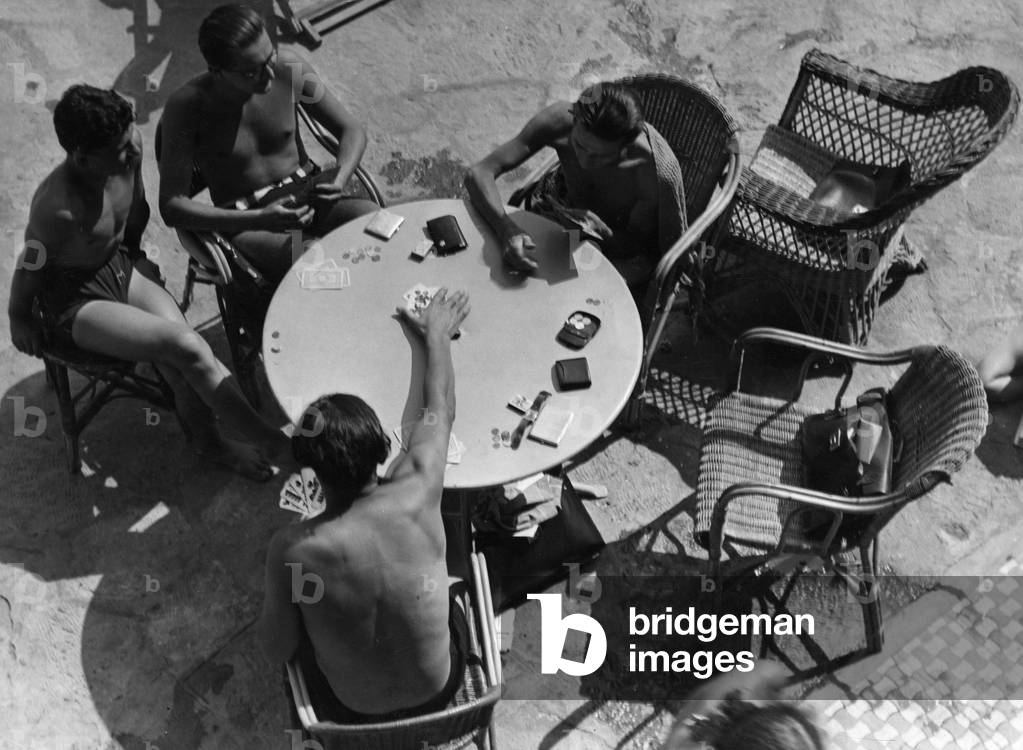 Bild von Fotografie "JUNGE SPIELER" 1930 von Barnaby's Studios Ltd