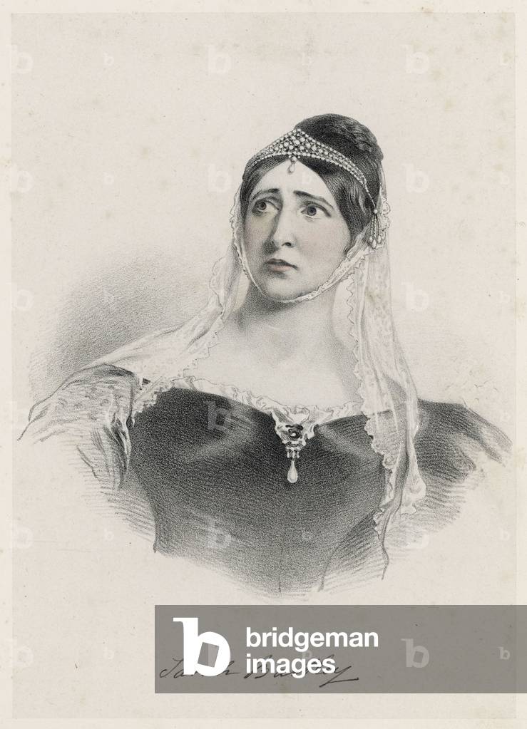 Immagine di Incisione "LADY MACBETH - BARTLEY" 1839