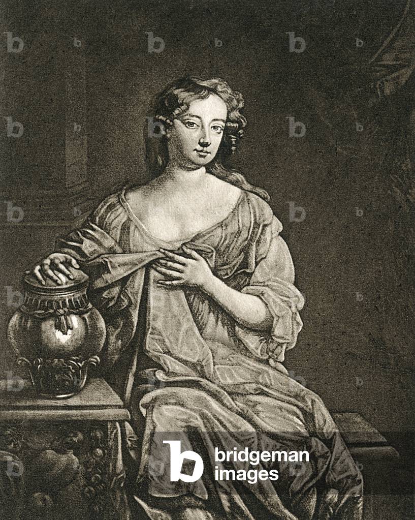 Immagine di Incisione "ELEANOR ('NELL') GWYN" 1650 di Ebenezer Colls