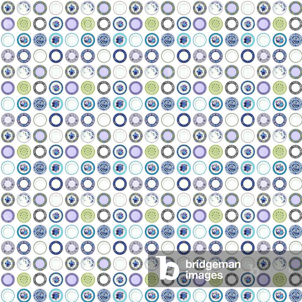 Motif répétitif - Assiettes