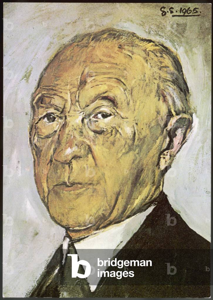 Adenauer - Sutherland par Graham Sutherland
