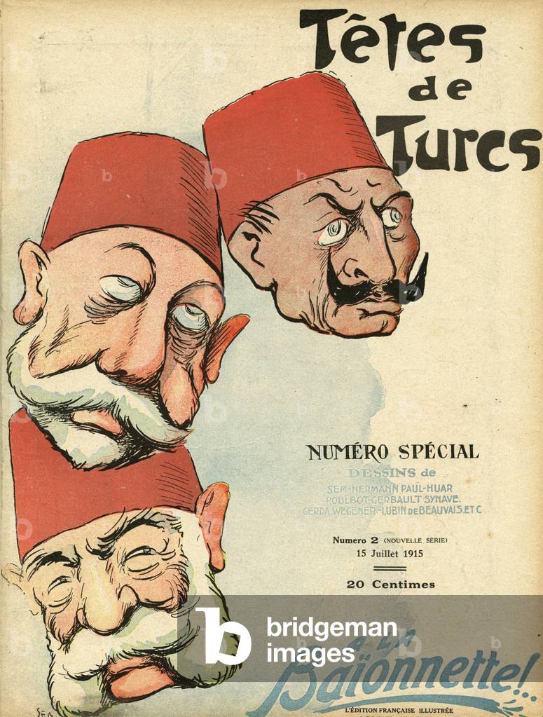 Frontabdeckung, La Baionnette, WW1