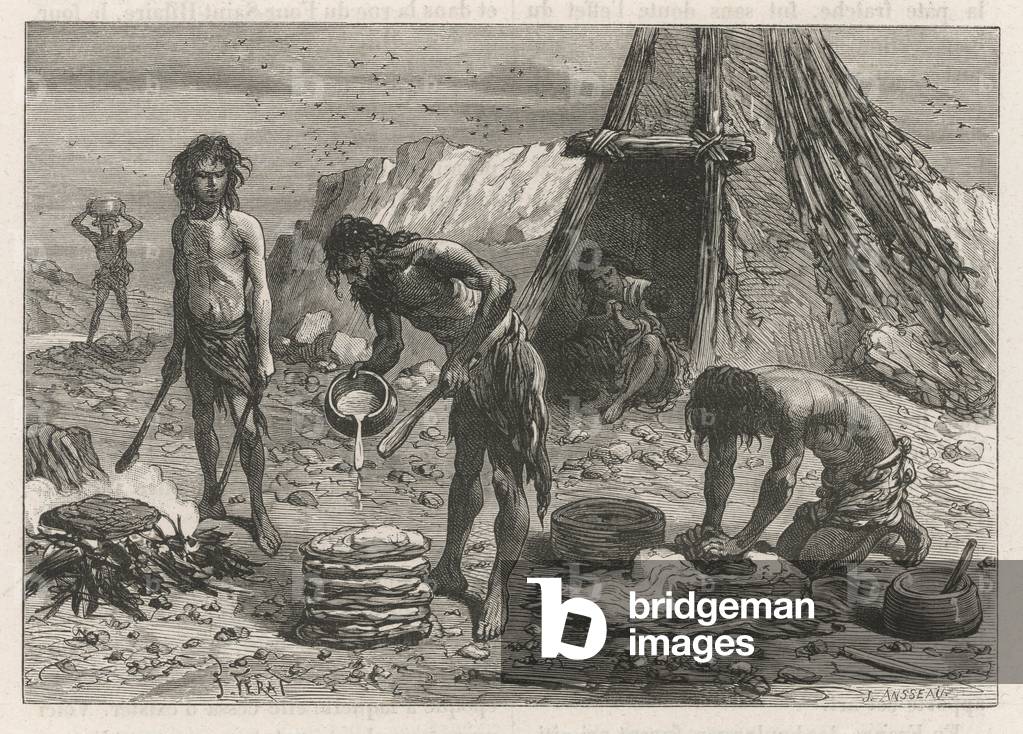 Steinzeit Brotbackmaschine